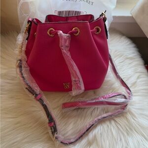 Victoria's Secret Fuchsia Crossbody Bag
